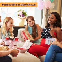 Load image into Gallery viewer, ChangePal Universal Wipes Portable Diaper Changing Bag- FULL Pack of Wipes Version- Black and White Polkadot Nylon