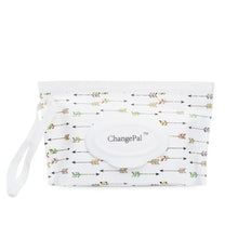 Load image into Gallery viewer, ChangePal Portable Diaper Changing Bag (Vegan Leather) | Wipes Pouch version