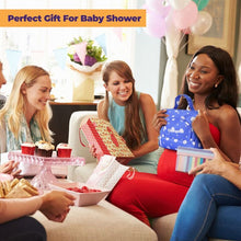 Load image into Gallery viewer, ChangePal Portable Diaper Changing Bag (Dark Blue Polka) | Wipes Pouch version